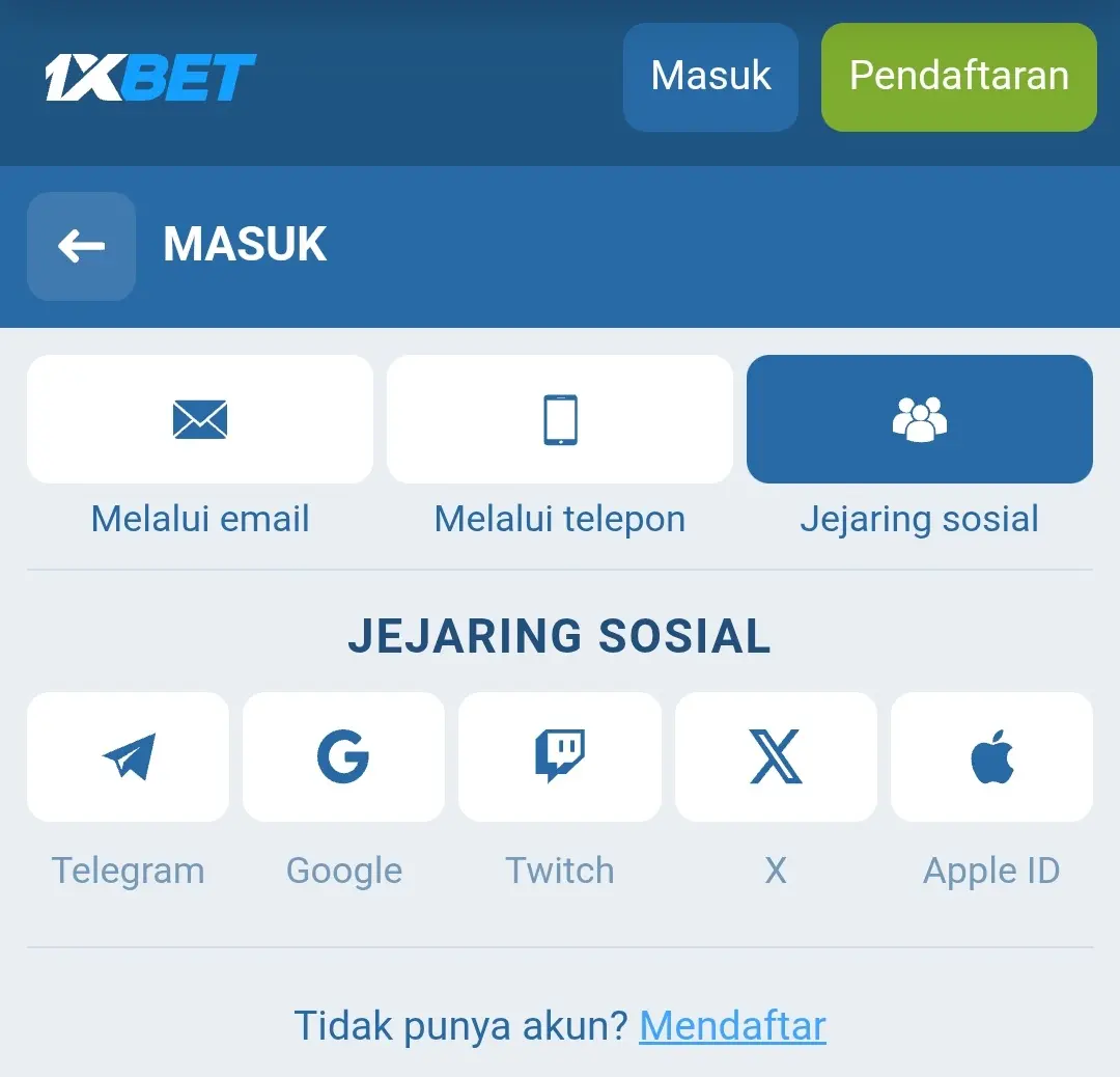 Quick Login Through Social Media Accounts